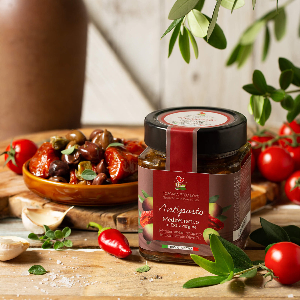 Tuscan Olive Quartet - EMILIA FOOD LOVE Selected with love in Italy